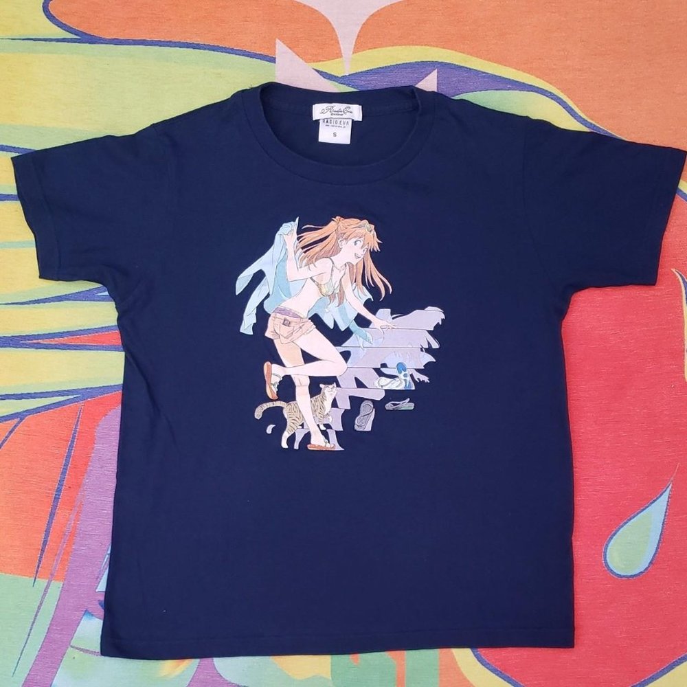 Neon Genesis Evangelion Radio Eva Anime Shirt